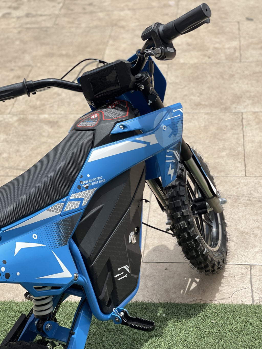Moto Cross Électrique Enfant 800W | Vitesse 25 km/h, Batterie Lithium 36V, Autonomie 25 km